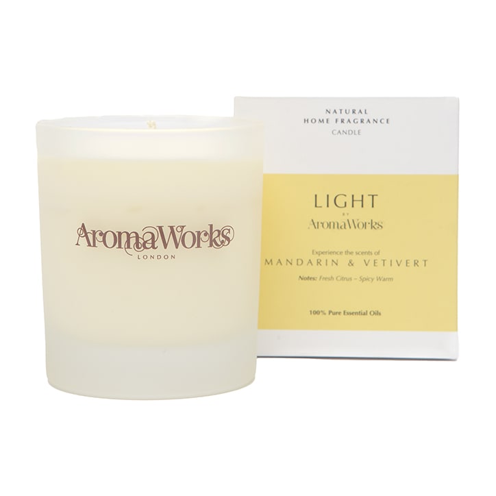 AromaWorks Mandarin & Vetivert Candle