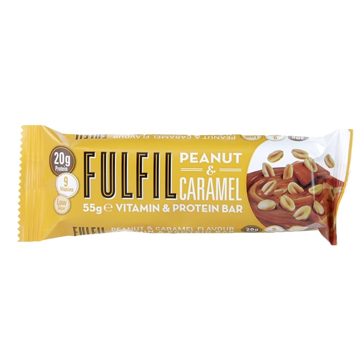 Fulfil Peanut & Caramel Bar 55g Protein Bars Holland&Barrett   