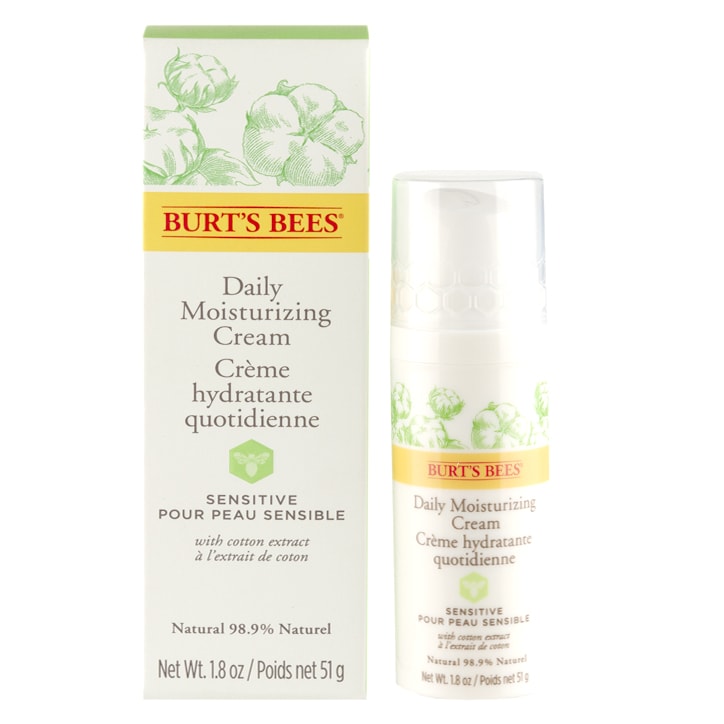 Burt's Bees Sensitive Daily Moisturising Cream 50g Day Cream Holland&Barrett   