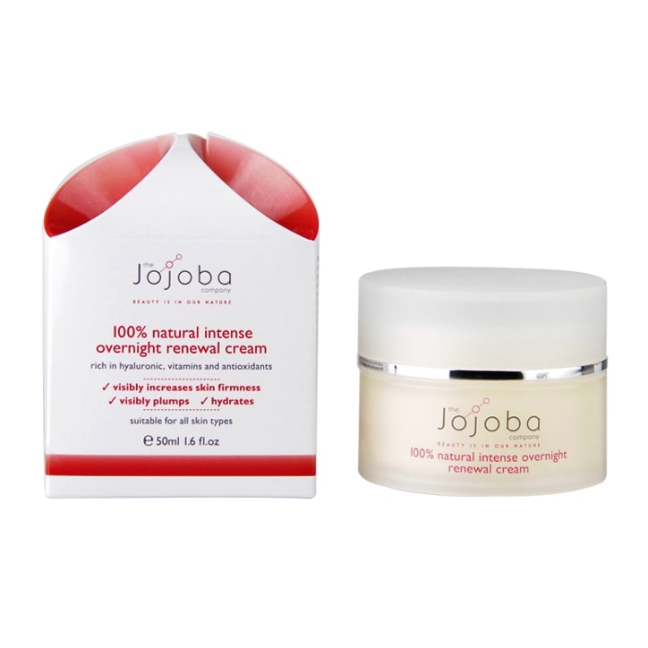 The Jojoba Company Intense Overnight Renewal Cream 50ml Night Cream Holland&Barrett   