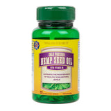 Holland & Barrett Hemp Seed Oil 60 Capsules 297mg Omega 3 Supplements & Fish Oils Holland&Barrett   