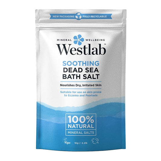 Westlab Dead Sea Salt 1kg Natural Bath Bombs & Salts Holland&Barrett   