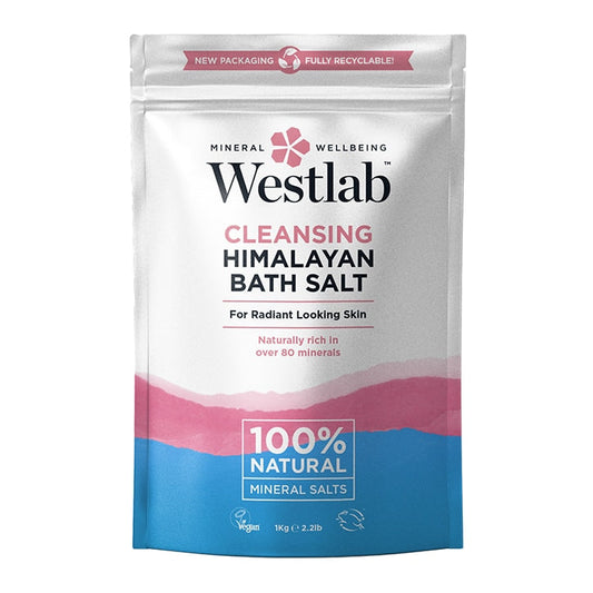 Westlab Himalayan Salt 1kg Natural Bath Bombs & Salts Holland&Barrett   