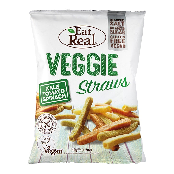 Eat Real Veggie Straws 45g