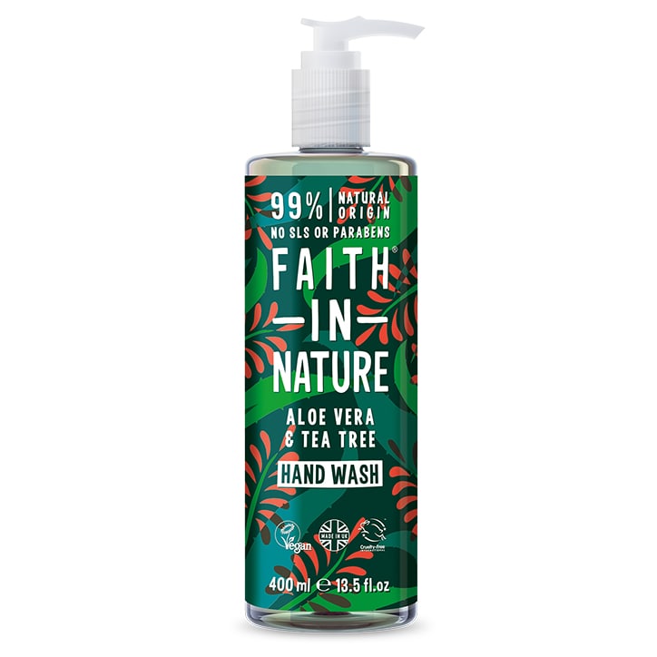 Faith in Nature Aloe Vera & Tea Tree Hand Wash 400ml