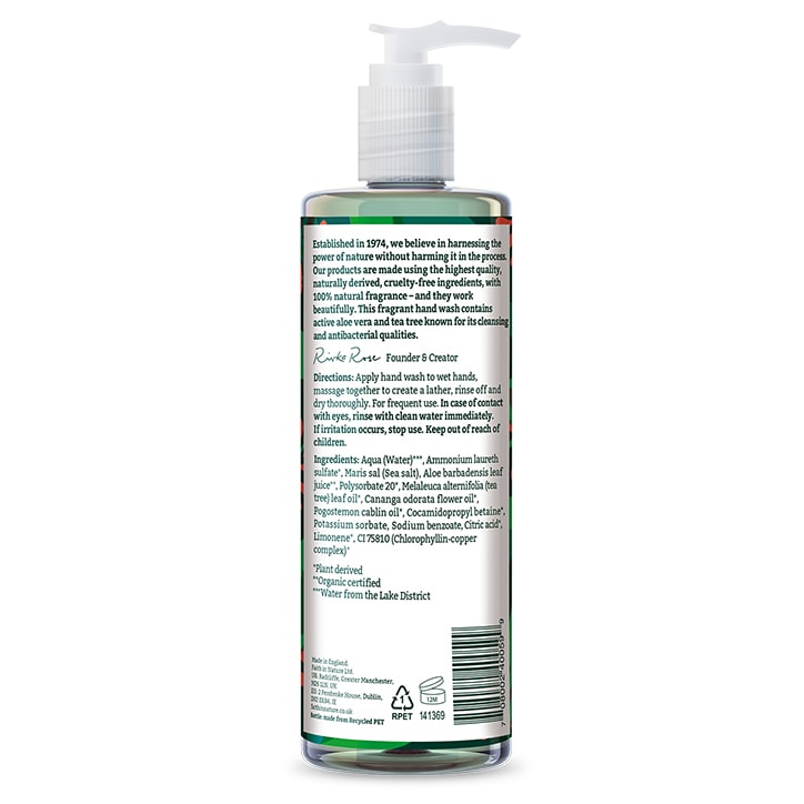 Faith in Nature Aloe Vera & Tea Tree Hand Wash 400ml