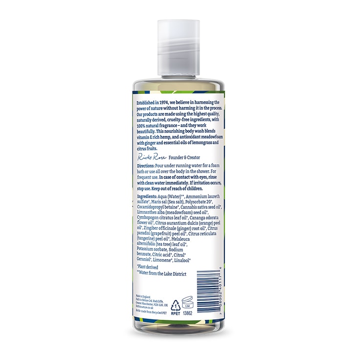 Faith in Nature Hemp & Meadowfoam Body Wash 400ml