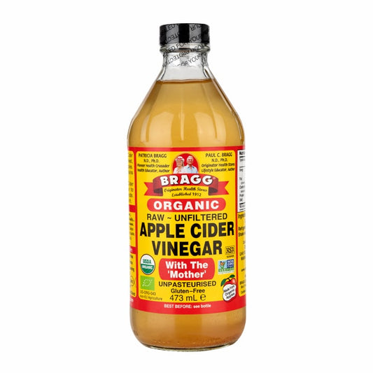 Bragg Organic Apple Cider Vinegar with The Mother 473ml - McGrocer