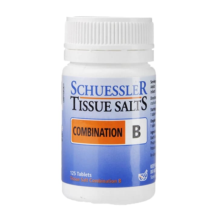 Schuessler Combination B Tissue Salts 125 Tablets Tissue Salts Tablets Holland&Barrett   