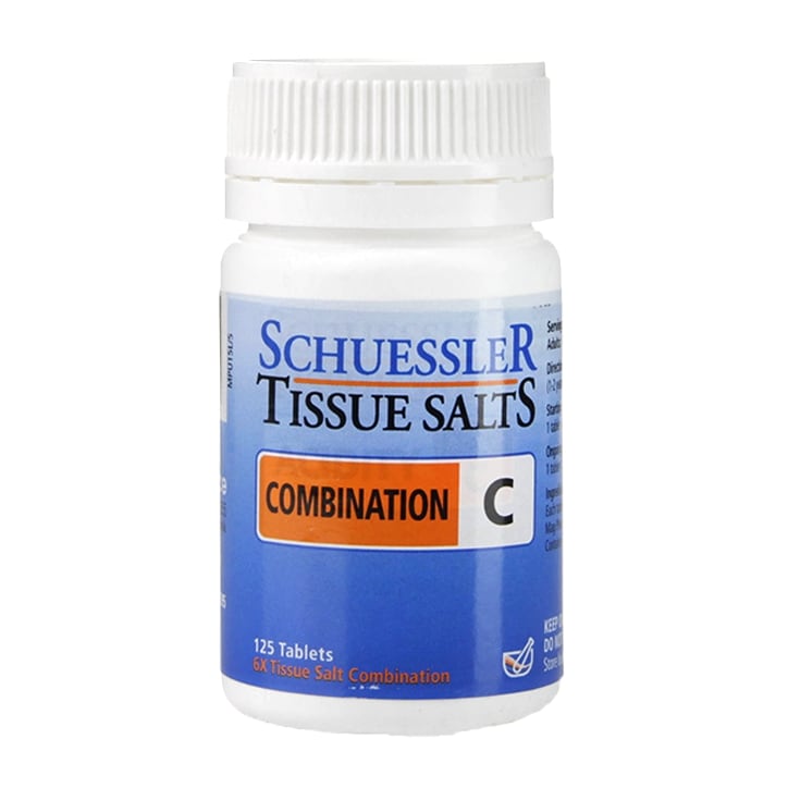 Schuessler Combination C Tissue Salts 125 Tablets Tissue Salts Tablets Holland&Barrett   