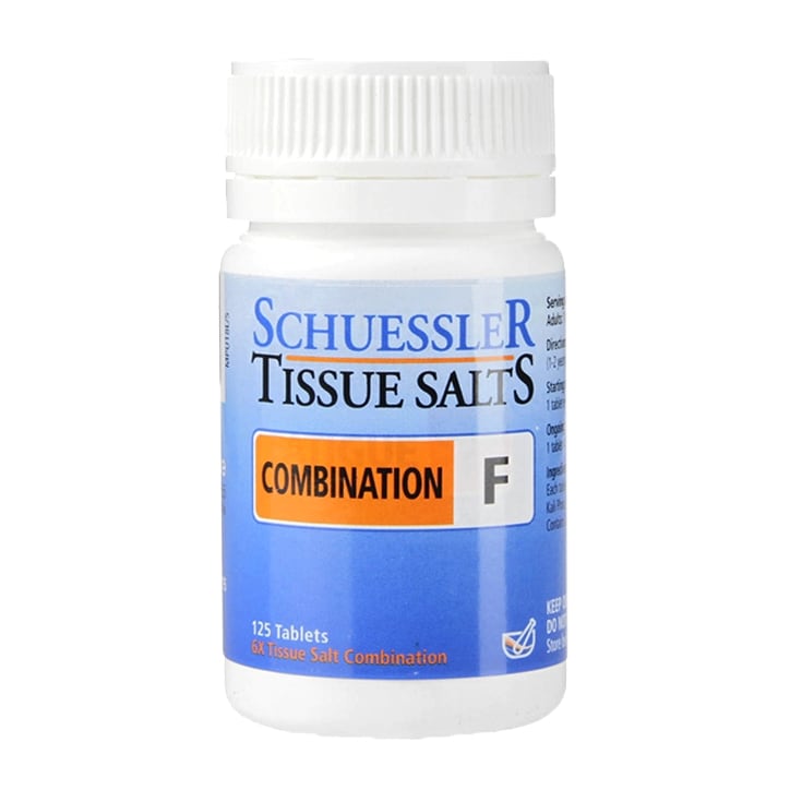 Schuessler Combination F Tissue Salts 125 Tablets GOODS Holland&Barrett   