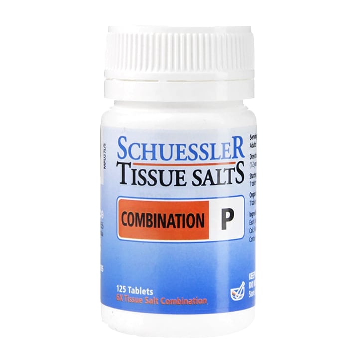 Schuessler Combination P Tissue Salts 125 Tablets Tissue Salts Tablets Holland&Barrett   