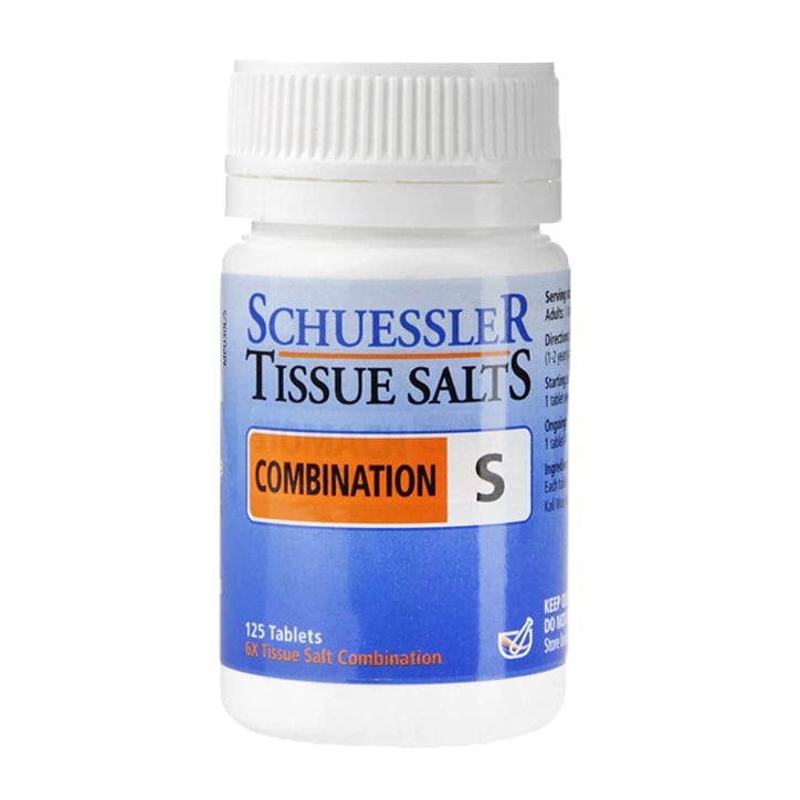 Schuessler Combination S Tissue Salts 125 Tablets Tissue Salts Tablets Holland&Barrett   