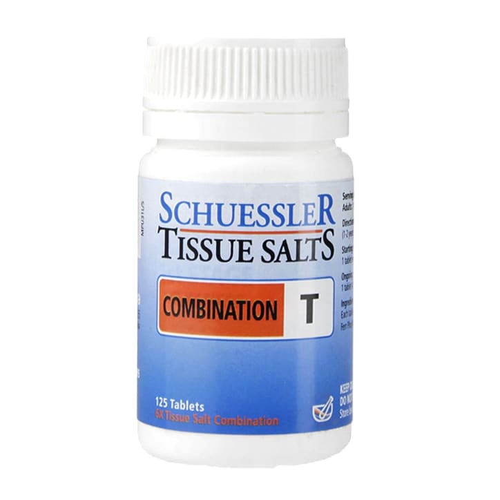 Schuessler Combination T Tissue Salts 125 Tablets Tissue Salts Tablets Holland&Barrett   