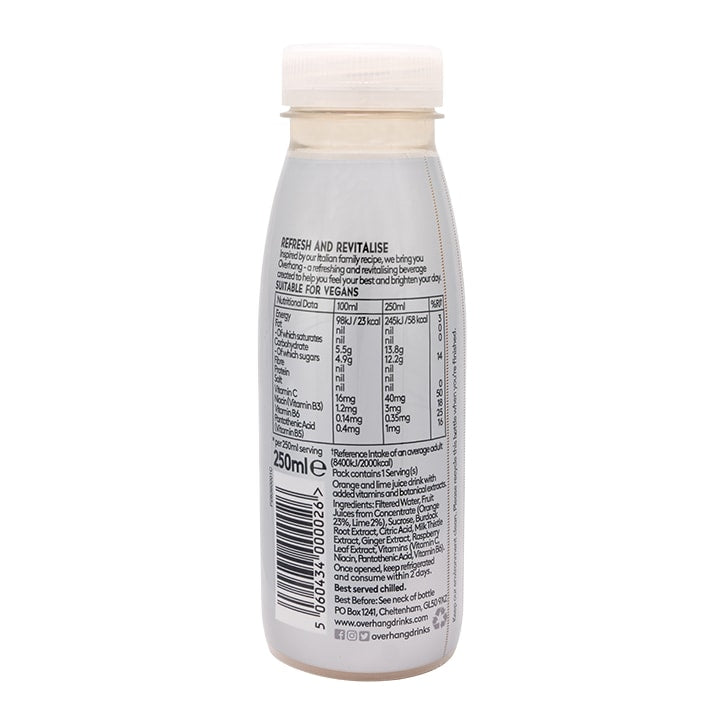 Overhang Revitalising Drink with Milk Thistle 250ml Juice Drinks Holland&Barrett   