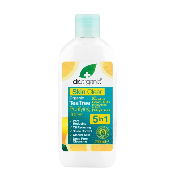 Dr Organic Skin Clear Toner 200ml Cleanser & Toner Holland&Barrett   