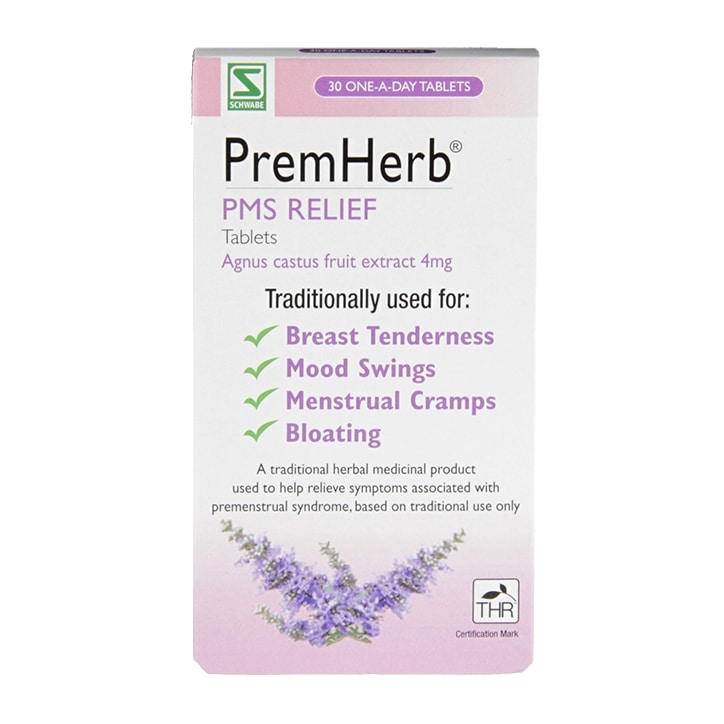 Schwabe Pharma Premherb 30 Tablets Agnus Castus Tablets Holland&Barrett   