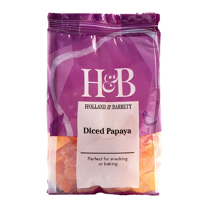 Holland & Barrett Diced Papaya 125g