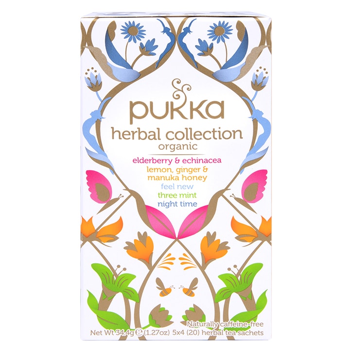 Pukka Organic Herbal Collection 20 Tea Bags Herbal Tea Holland&Barrett   