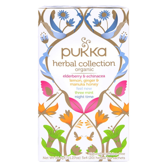 Pukka Organic Herbal Collection 20 Tea Bags Herbal Tea Holland&Barrett   