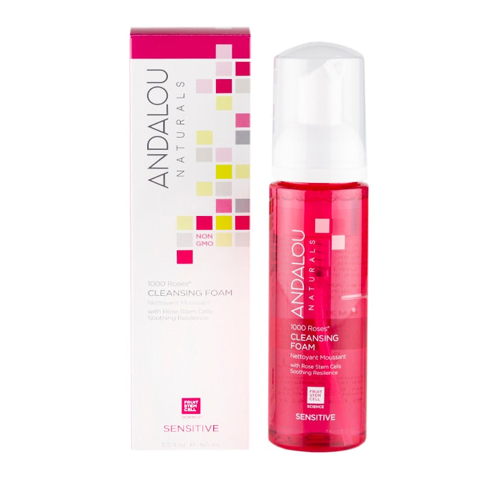 Andalou 1000 Roses Cleansing Foam 163ml