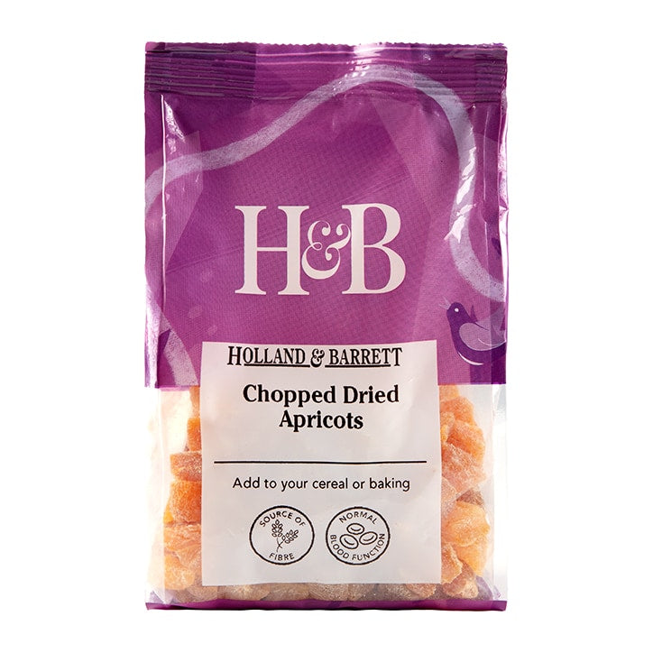 Holland & Barrett Chopped Dried Apricots 225g Dried Fruit Holland&Barrett Default Title  