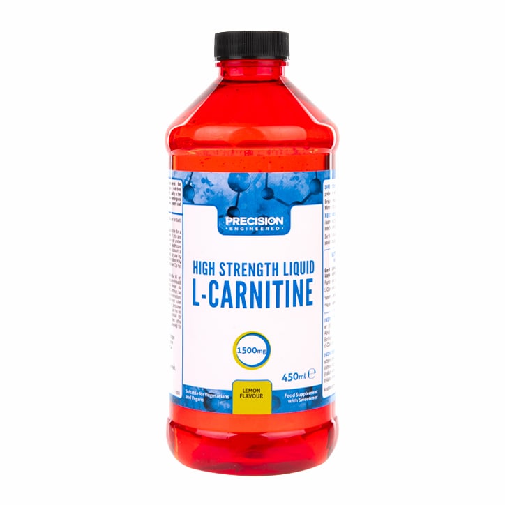 Precision Engineered High Strength 1500mg L-Carnitine Lemon 450ml Carnitine Supplements Holland&Barrett   