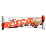 PhD Diet Whey Bar Chocolate & Peanut Butter 65g Protein Bars Holland&Barrett   