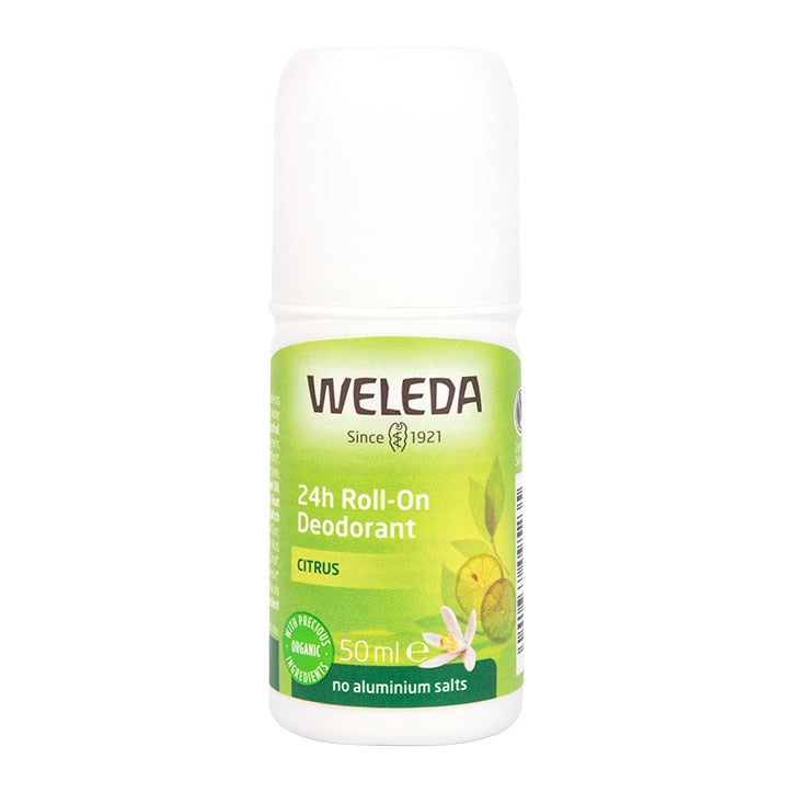 Weleda Citrus 24h Roll On Deodorant 50ml Natural Deodorant & Antiperspirant Holland&Barrett   