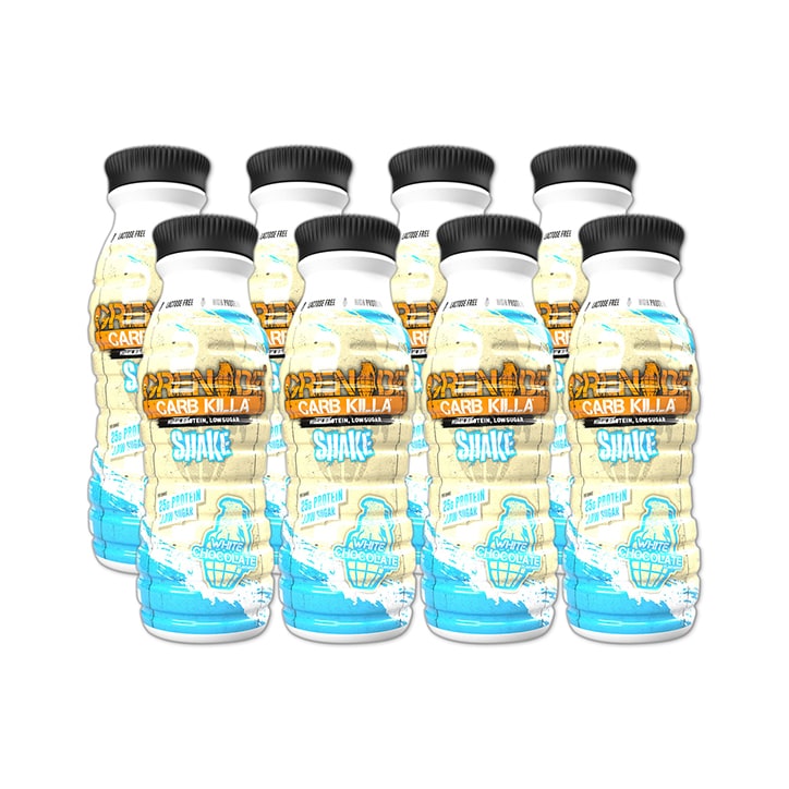 Grenade Carb Killa Shake White Chocolate 8 x 330ml