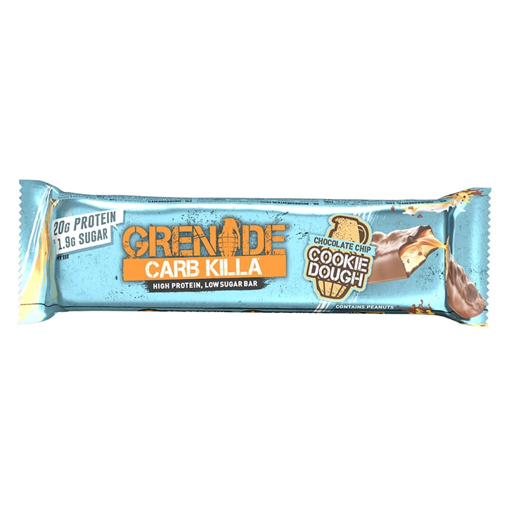 Grenade Carb Killa Bar Cookie Dough 60g Protein Bars Holland&Barrett   