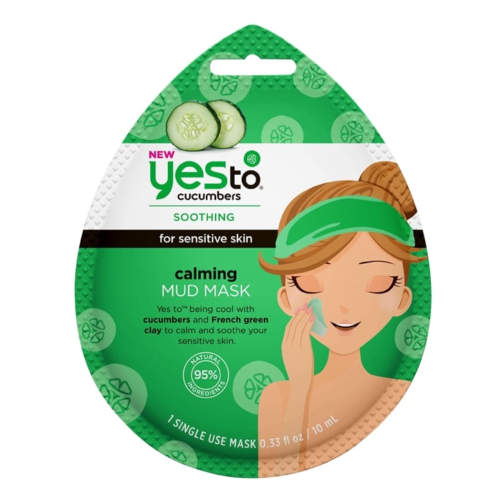 Yes to Cucumbers Calming Mud Mask Natural Face Masks Holland&Barrett Default Title  