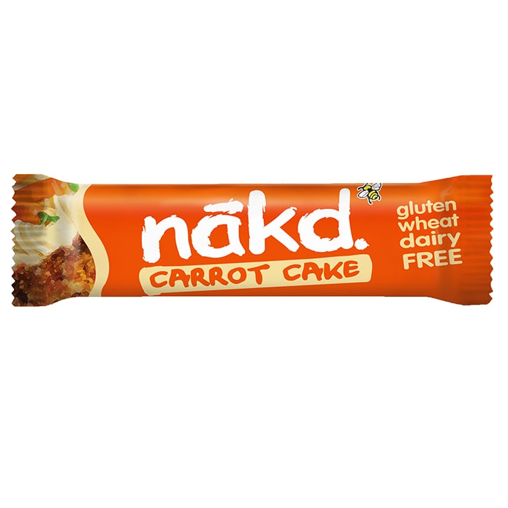 Nakd Carrot Cake 35g Snack Bars Holland&Barrett   