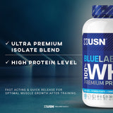 USN Blue Lab Whey Premium Protein Powder Chocolate Caramel 908g Whey Protein Holland&Barrett   