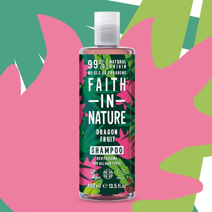 Faith In Nature Dragon Fruit Shampoo 400ml Natural Shampoo Holland&Barrett   