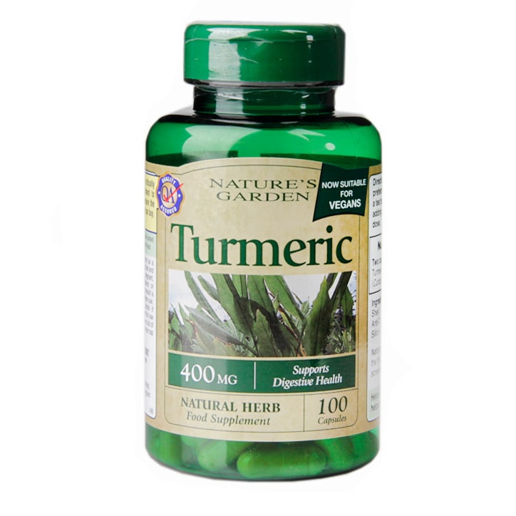 Nature's Garden Turmeric 400mg 100 Capsules