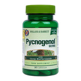 Holland & Barrett Pycnogenol 30 Capsules 60mg Plant Sourced Supplements Holland&Barrett   