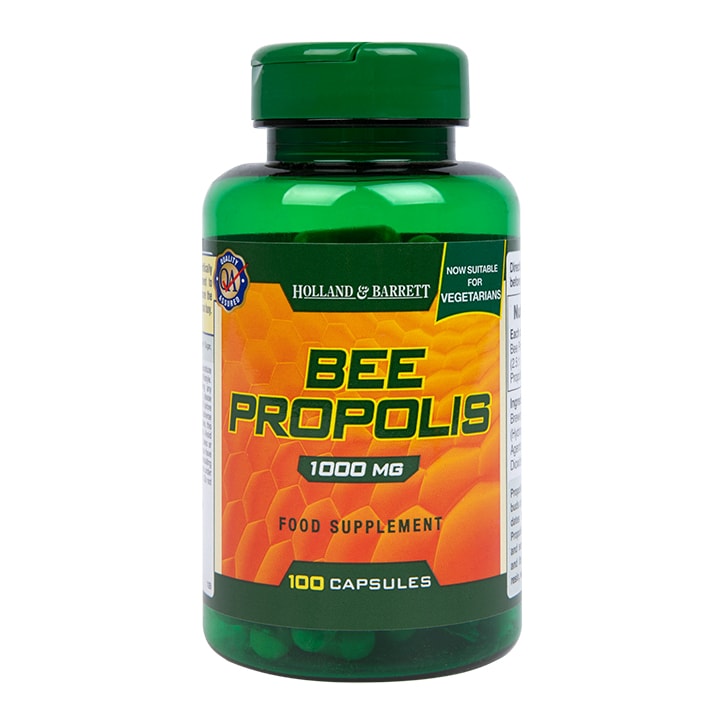 Holland & Barrett Bee Propolis 1000mg 100 Capsules