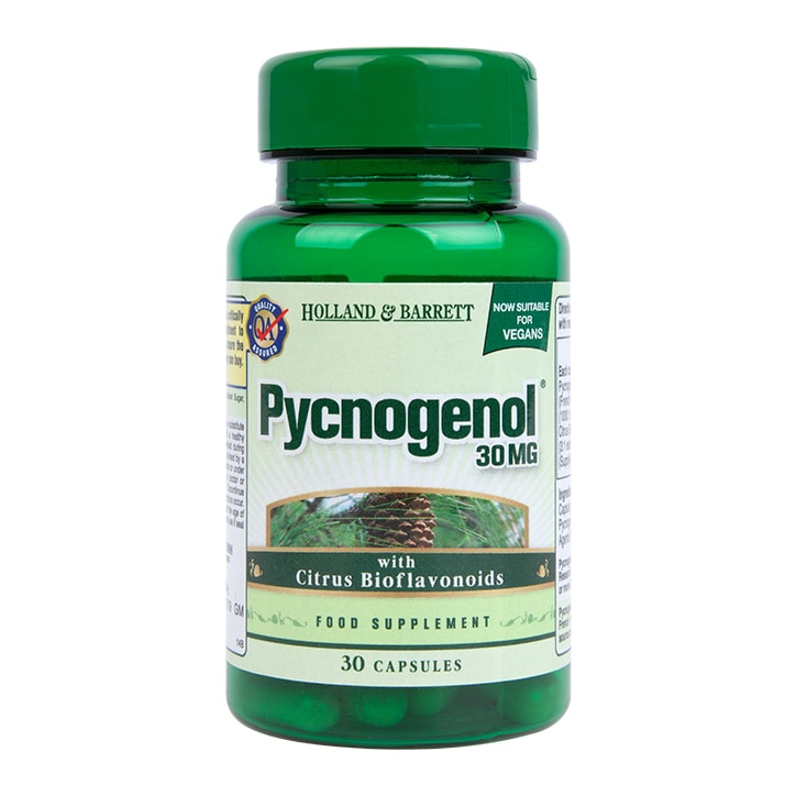 Holland & Barrett Pycnogenol 30 Capsules 30mg