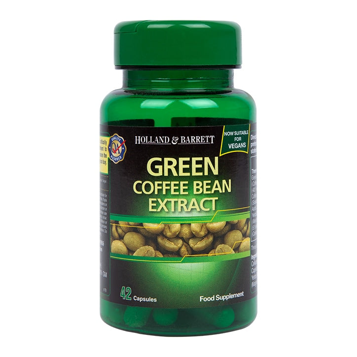 Holland & Barrett Green Coffee Bean Extract 42 Capsules