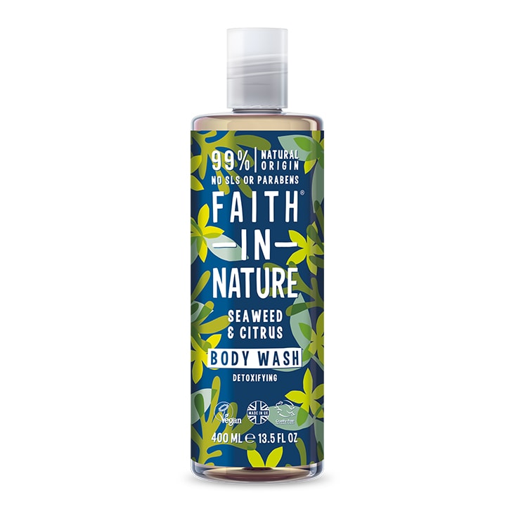 Faith in Nature Seaweed & Citrus Body Wash 400ml Washing & Bathing Holland&Barrett   