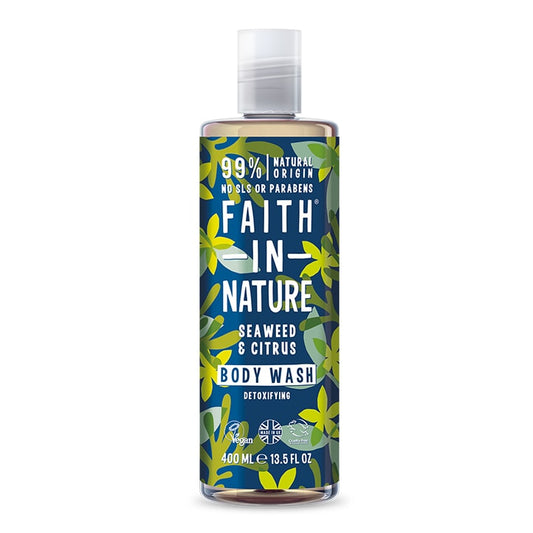 Faith in Nature Seaweed & Citrus Body Wash 400ml Washing & Bathing Holland&Barrett   