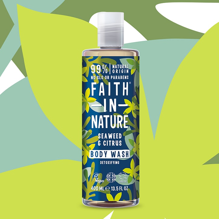 Faith in Nature Seaweed & Citrus Body Wash 400ml Washing & Bathing Holland&Barrett   