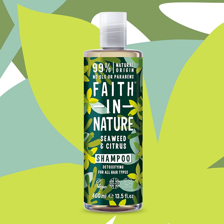 Faith in Nature Seaweed & Citrus Shampoo 400ml Natural Shampoo Holland&Barrett   