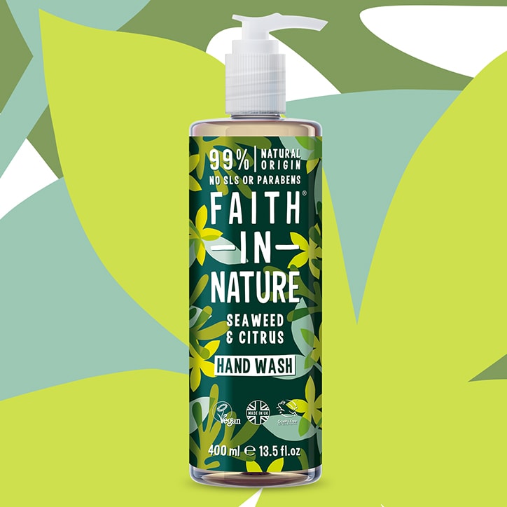 Faith in Nature Aloe Vera & Tea Tree Hand Wash 400ml Natural Hand Wash & Soap Holland&Barrett   