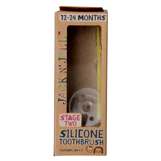 Jack N' Jill Silicone Toothbrush Natural Baby Skincare & Toiletries Holland&Barrett   