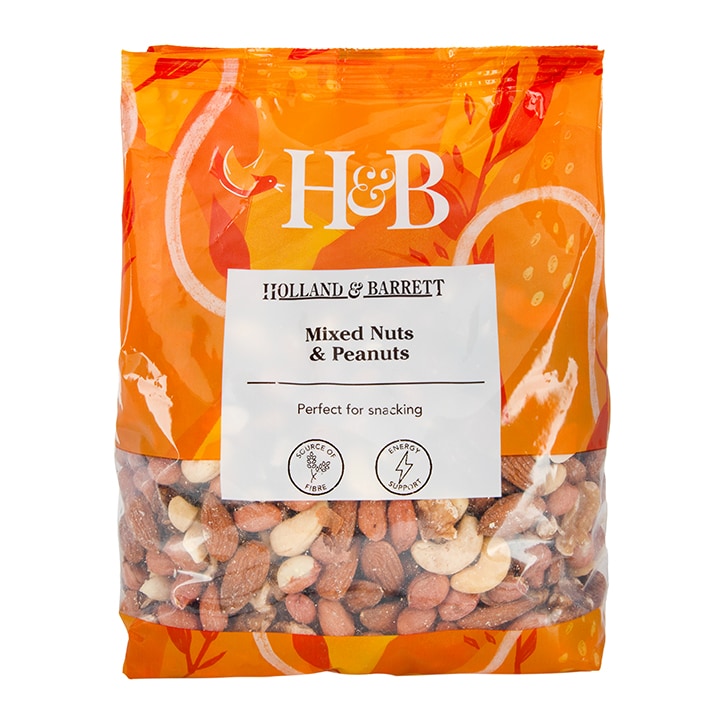 Holland & Barrett Mixed Nuts & Peanuts 1kg Mixed Nuts Holland&Barrett   