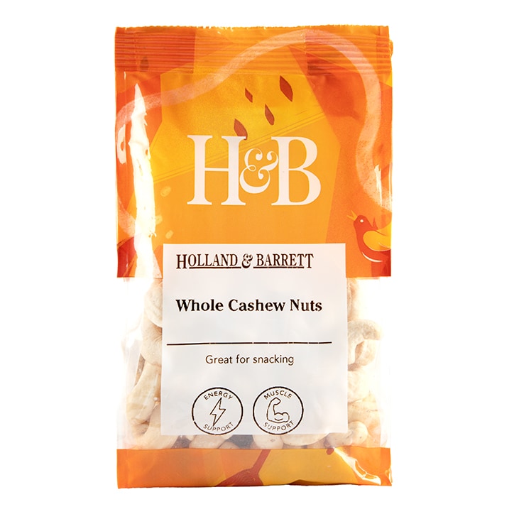 Holland & Barrett Whole Cashew Nuts 200g