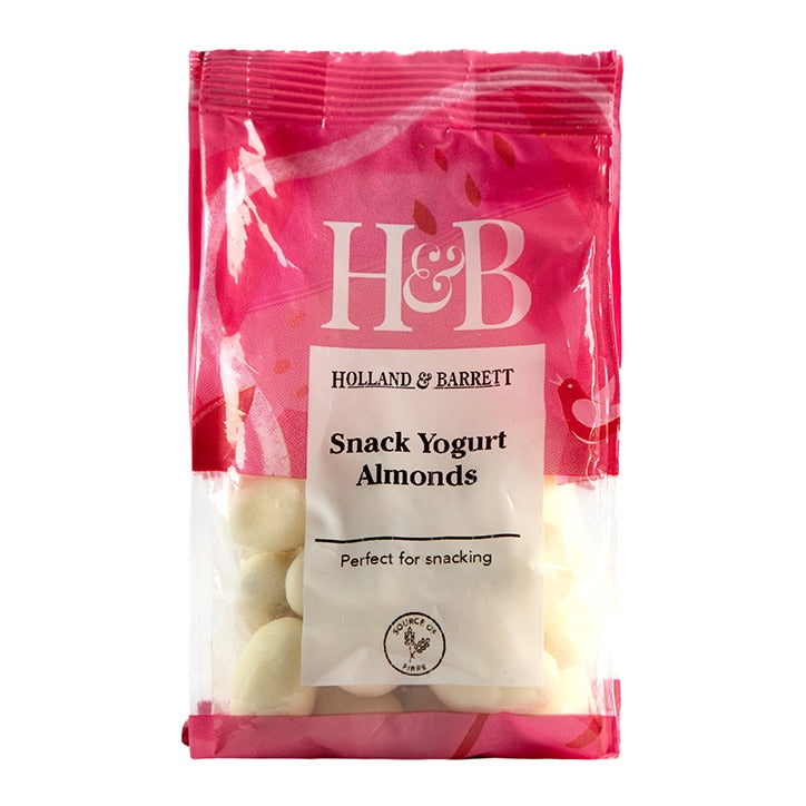 Holland & Barrett Yogurt Flavour Coated Almonds 100g Yoghurt Coated Snacks Holland&Barrett Default Title  