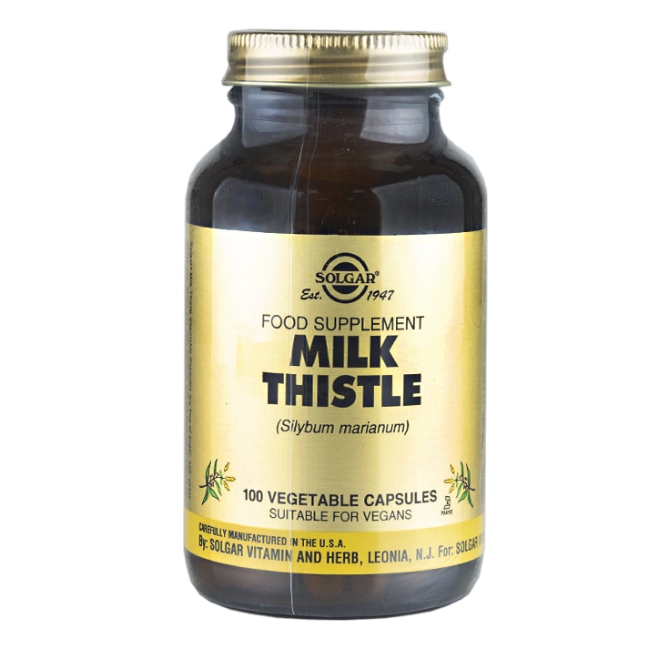 Solgar Milk Thistle 100 Vegetable Capsules